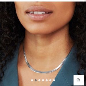 mejuri chain necklace in sterling silver